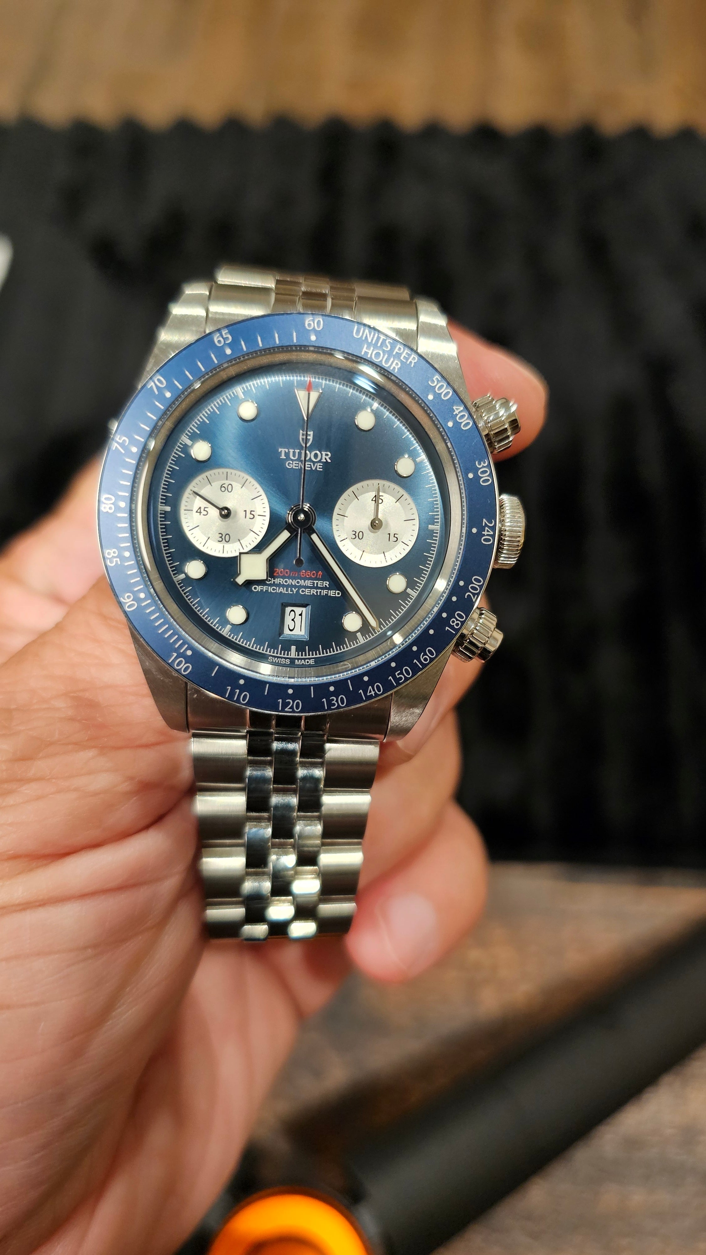 ***SOLD***2026 Tudor Black Bay Chrono Boutique Blue Ref. 79360B — New Unworn