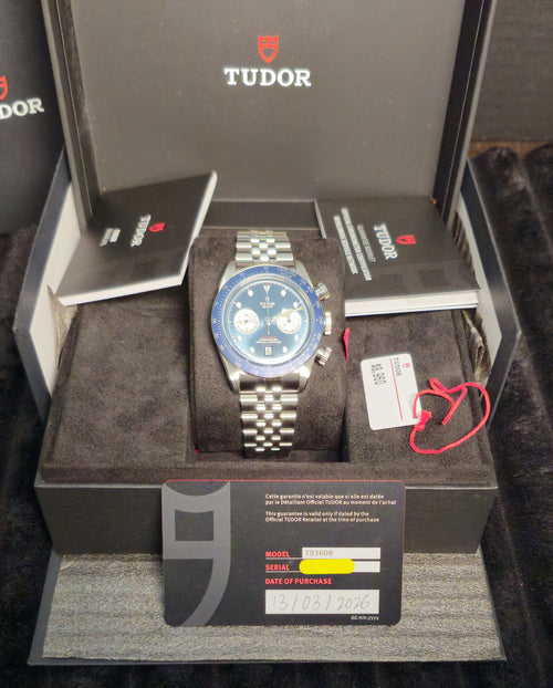 ***SOLD***2026 Tudor Black Bay Chrono Boutique Blue Ref. 79360B — New Unworn