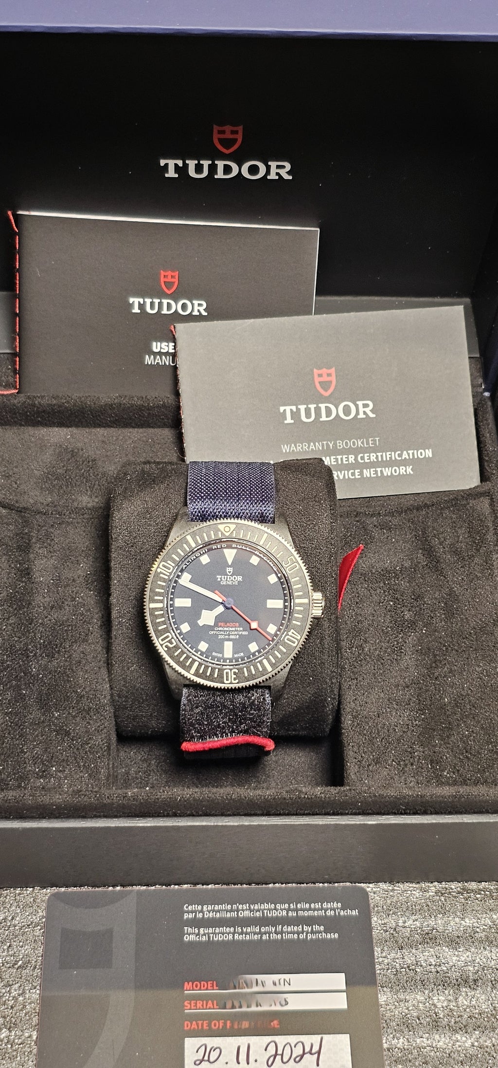 **SOLD**Tudor Alinghi Reference #25707KN — Box & Papers