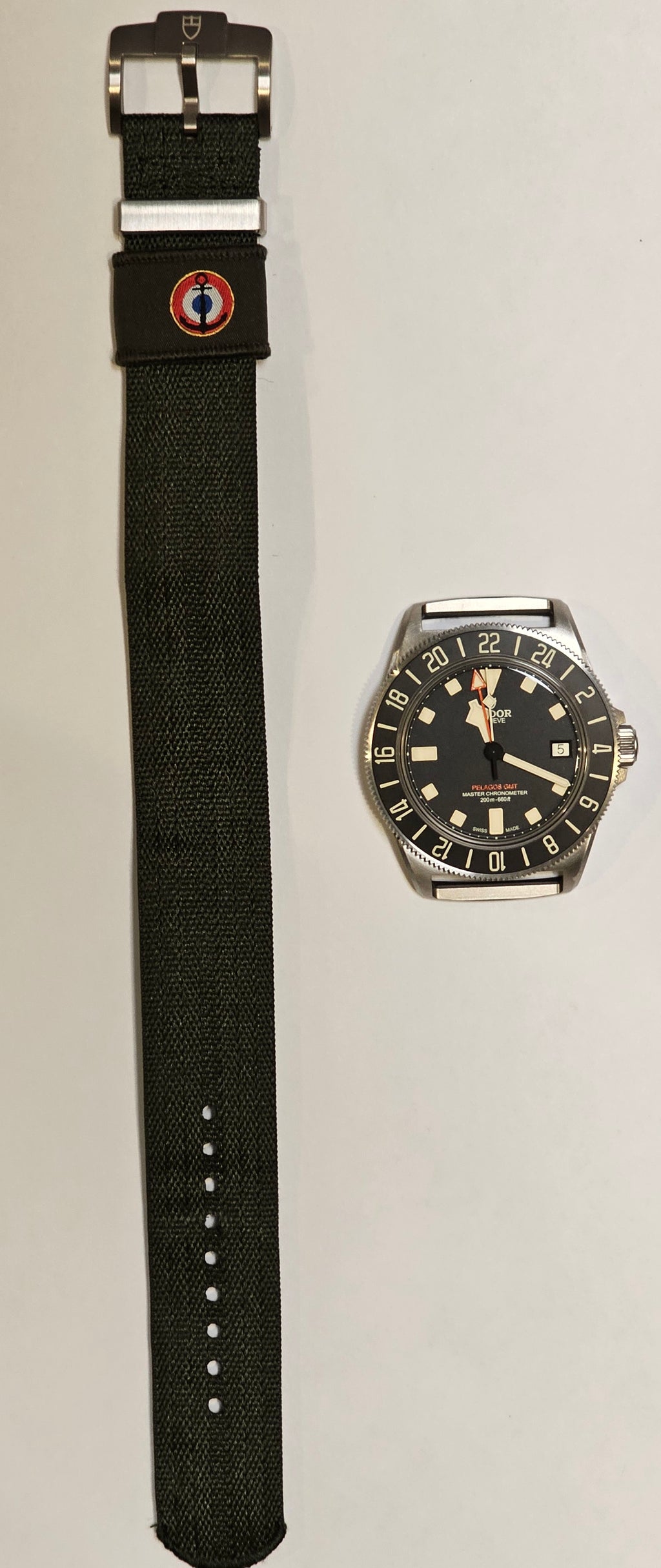 **SOLD**Tudor Pelagos FXD GMT Reference #2542G257NU — Box & Papers