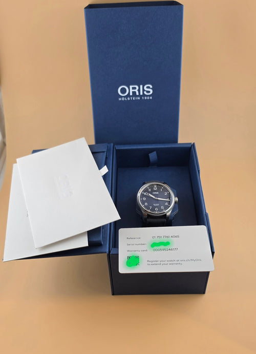 Oris Big Crown ProPilot Big Date full set with box papers and warranty card