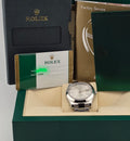 Rolex Datejust 116300 silver dial with box and papers