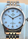 Tudor 1926 Ref. 91451 silver dial and two-tone bracelet